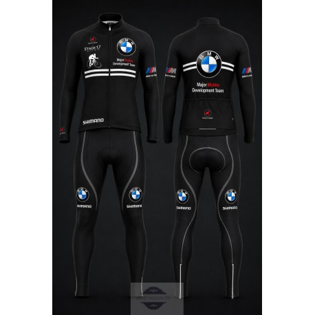 BMW DŁUGI KOMPLET ROWEROWY MODEL 2015 RED