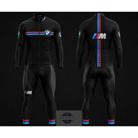 BMW DŁUGI KOMPLET ROWEROWY MODEL 2016 BLACK