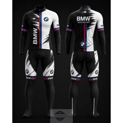 BMW DŁUGI KOMPLET ROWEROWY MODEL 2022/23 BLACK