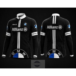 BMW BLUZA/KOSZULKA ROWEROWA MODEL 2014 BLACK-WHITE