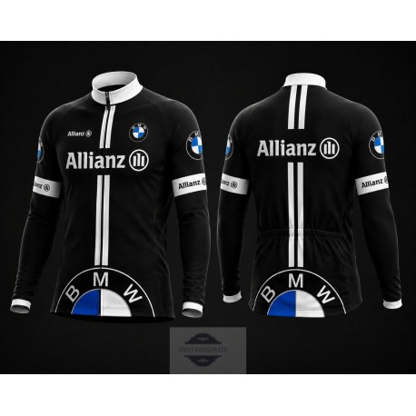 BMW BLUZA/KOSZULKA ROWEROWA MODEL 2014 BLACK-WHITE