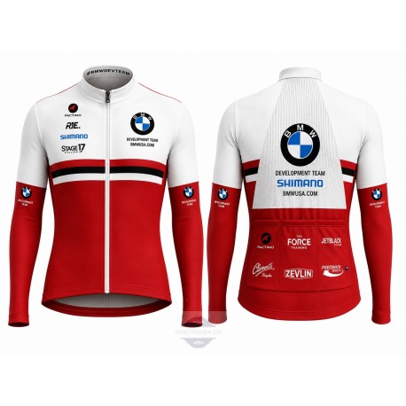 BMW BLUZA/KOSZULKA ROWEROWA MODEL 2020/21 RED