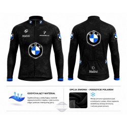 BMW BLUZA/KOSZULKA ROWEROWA MODEL 2022/23 BLACK
