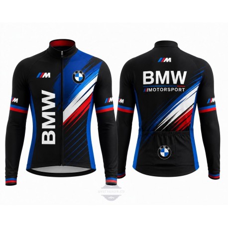 BMW BLUZA/KOSZULKA ROWEROWA MODEL 2022/23 BLACK