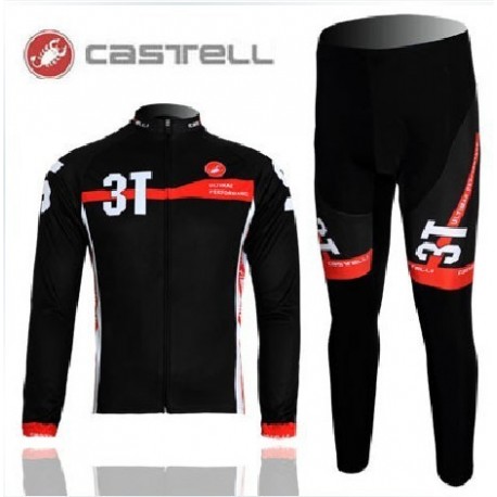 PROFESJONALNY KOMPLET JESIENNO-WIOSENNY CASTELLI MODEL 2012/2013 BLACK