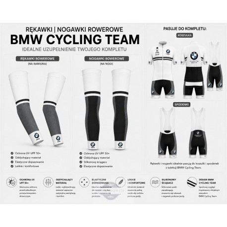 RĘKAWKI LUB NOGAWKI ROWEROWE BMW MODEL 2014/15