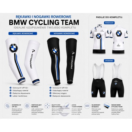 RĘKAWKI LUB NOGAWKI ROWEROWE BMW MODEL 2020 RED