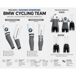 RĘKAWKI LUB NOGAWKI ROWEROWE BMW MODEL 2020 BLUE