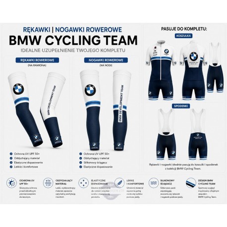 RĘKAWKI LUB NOGAWKI ROWEROWE BMW MODEL 2020