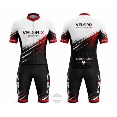 ROWERKOWO LETNI KOMPLET ROWEROWY MODEL 2026 WHITE