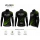 ROWERKOWO BLUZA/KOSZULKA ROWEROWA MODEL 2026 BLACK-GREEN