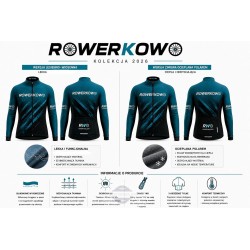 ROWERKOWO BLUZA/KOSZULKA ROWEROWA MODEL 2026 BLACK-RED