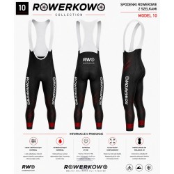 ROWERKOWO SPODNIE ROWEROWE MODEL 2026 RED