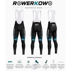 ROWERKOWO SPODNIE ROWEROWE MODEL 2026 BLACK-GREEN