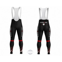 ROWERKOWO SPODNIE ROWEROWE MODEL 2026 BLACK-PURPLE