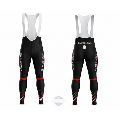 ROWERKOWO SPODNIE ROWEROWE MODEL 2026 BLACK-PURPLE