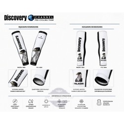 DISCOVERY RĘKAWKI LUB NOGAWKI ROWEROWE MODEL 2025/26 BLACK