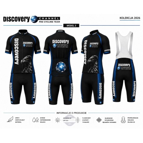 DISCOVERY LETNI KOMPLET ROWEROWY MODEL 2007/8