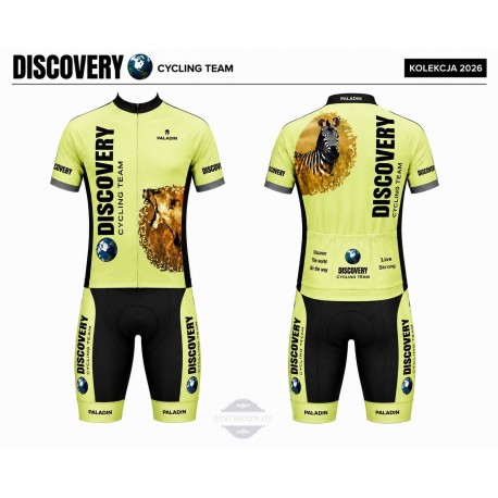 DISCOVERY LETNI KOMPLET ROWEROWY MODEL 2025 BLUE