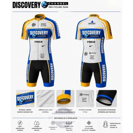 DISCOVERY LETNI KOMPLET ROWEROWY MODEL 2014