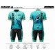 DISCOVERY LETNI KOMPLET ROWEROWY MODEL 2025 AQUA