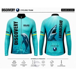 DISCOVERY BLUZA ROWEROWA MODEL 2025 AQUA