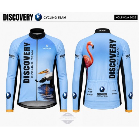 DISCOVERY BLUZA ROWEROWA MODEL 2025 BLUE