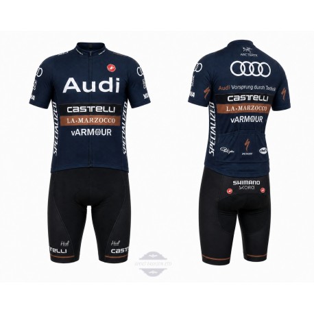 AUDI LETNI KOMPLET ROWEROWY MODEL 2016 COFFE