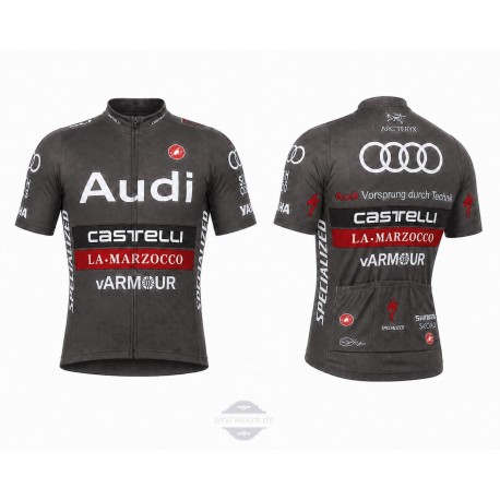 AUDI KOSZULKA ROWEROWA MODEL MODEL 2016 CHARCOAL