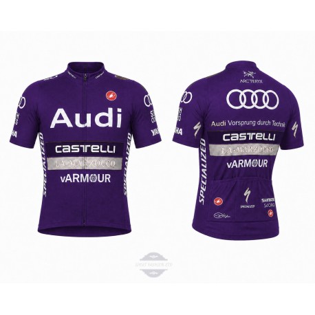AUDI KOSZULKA ROWEROWA MODEL MODEL 2016 PURPLE