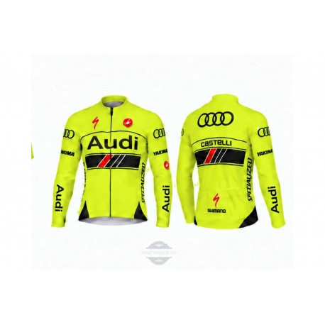 AUDI BLUZA ROWEROWA MODEL 2021 SILVER