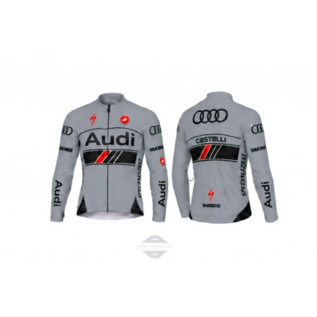 AUDI BLUZA ROWEROWA MODEL 2021 BLUE
