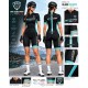 BIKE TEAM SPORT DAMSKI LETNI KOMPLET ROWEROWY MODEL CELESTE BLACK