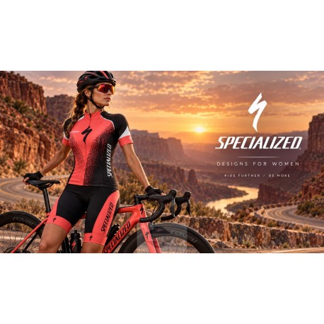 SPECIALIZED DAMSKI LETNI KOMPLET ROWEROWY 2018/19 ORANGE