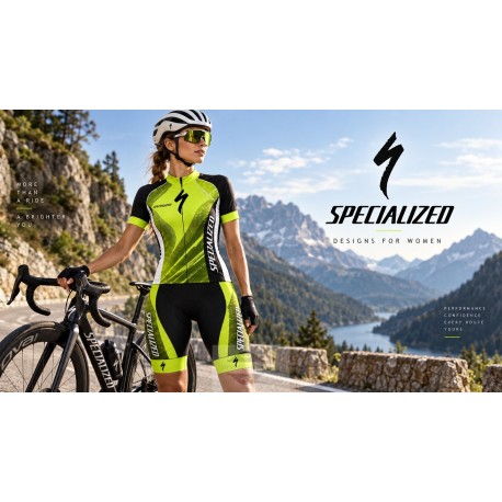 SPECIALIZED DAMSKI LETNI KOMPLET ROWEROWY 2018/19 GREEN