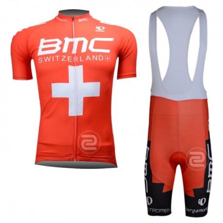 PROFESJONALNY LETNI KOMPLET ROWEROWY BMC MODEL 2013 RED-WHITE