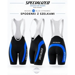 SPECIALIZED DAMSKIE SPODENKI ROWEROWE MODEL 2019 AQUA STRIPE