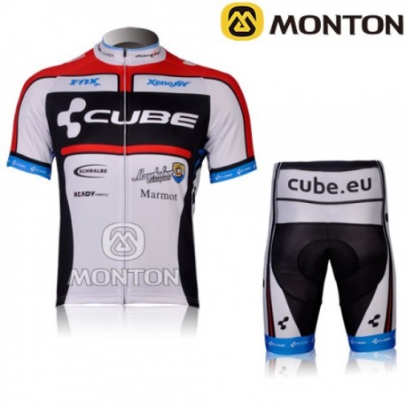 PROFESJONALNY LETNI KOMPLET ROWEROWY CUBE 2012 WHITE