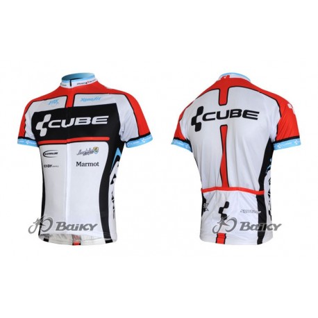 PROFESJONALNE LETNIE KOSZULKI ROWEROWY CUBE 2012 WHITE