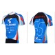 PROFESJONALNE LETNIE KOSZULKI ROWEROWY CUBE 2014 BLUE-WHITE