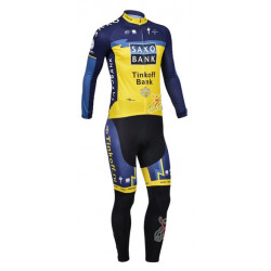 PROFESJONALNY DŁUGI KOMPLET ROWEROWY SAXO BANK  2013