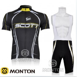 PROFESJONALNY LETNI KOMPLET ROWEROWY SCOTT 2010 BLACK