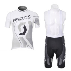 PROFESJONALNY LETNI KOMPLET ROWEROWY SCOTT RC 2012 WHITE