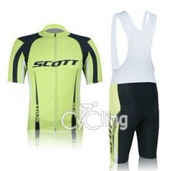 PROFESJONALNY LETNI KOMPLET ROWEROWY SCOTT RC 2012 GREEN