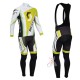 PROFESJONALNY DŁUGI KOMPLET ROWEROWY SCOTT 2013 YELLOW