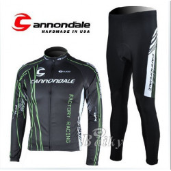 PROFESJONALNY JESIENNO-WIOSENNY KOMPLET ROWEROWY CANNONDALE 2010 BLACK
