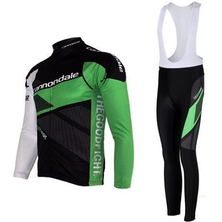 PROFESJONALNY ZIMOWY KOMPLET ROWEROWY CANNONDALE 2013 BLACK-GREEN Z SZELKAMI