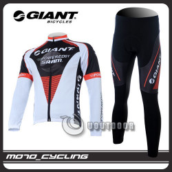 PROFESJONALNY DŁUGI KOMPLET ROWEROWY GIANT 2011/2012