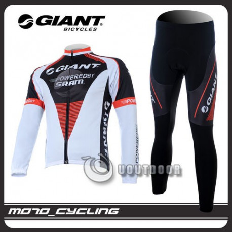 PROFESJONALNY DŁUGI KOMPLET ROWEROWY GIANT 2011/2012