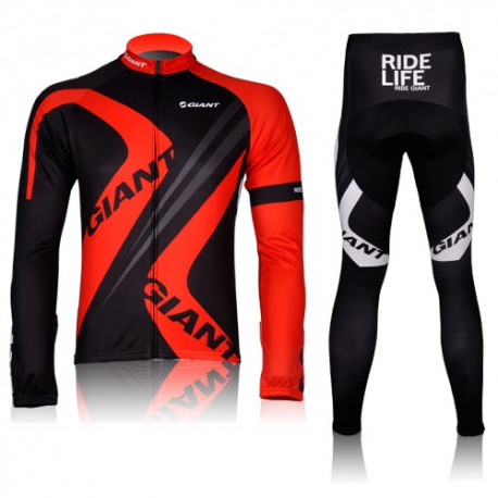 PROFESJONALNY DŁUGI KOMPLET ROWEROWY GIANT 2012 2 KOLORY